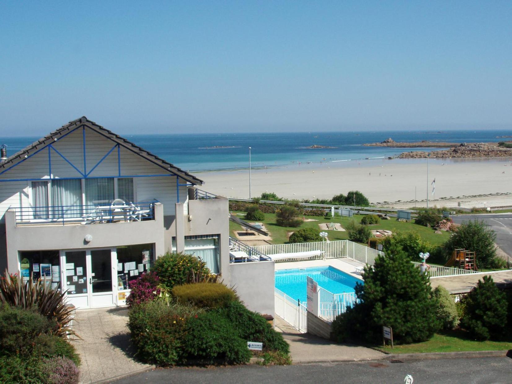Les Terrasses De La Plage De Trestel Trévou-Tréguignec エクステリア 写真